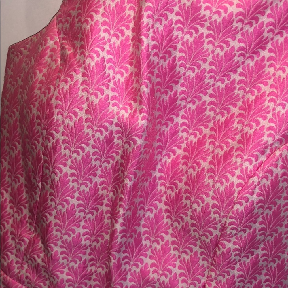 Pink Embroidered Pattern Dress - Picture 3 of 4